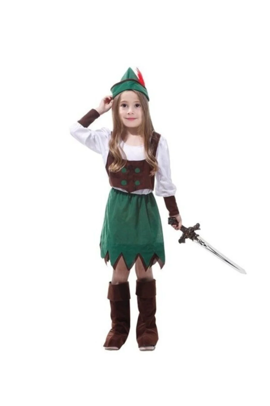 Kız Robin Hood Kostümü