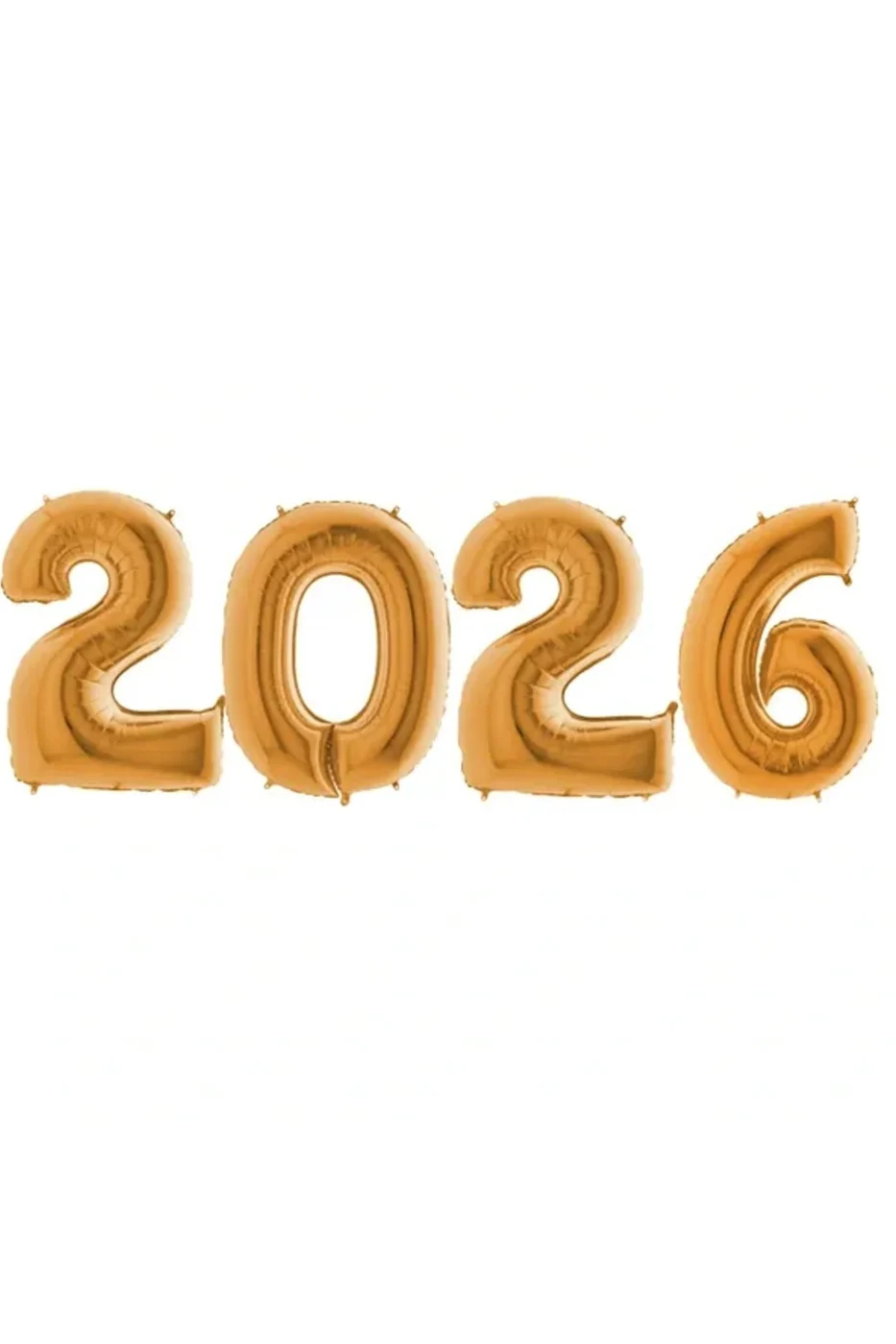 Yeni Yıl Büyük 2026 FolyoBalonları 34 İnç Mutlu Yıllar Süslemeleri Yılbaşı Arifesi Parti Malzemeleri gorsel 3