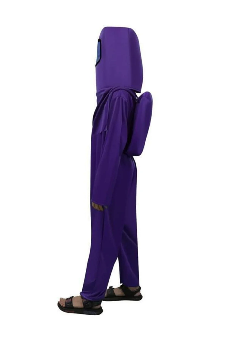 Among Us Cosplay Uzaylı Astronot Kostümü Mor gorsel 2