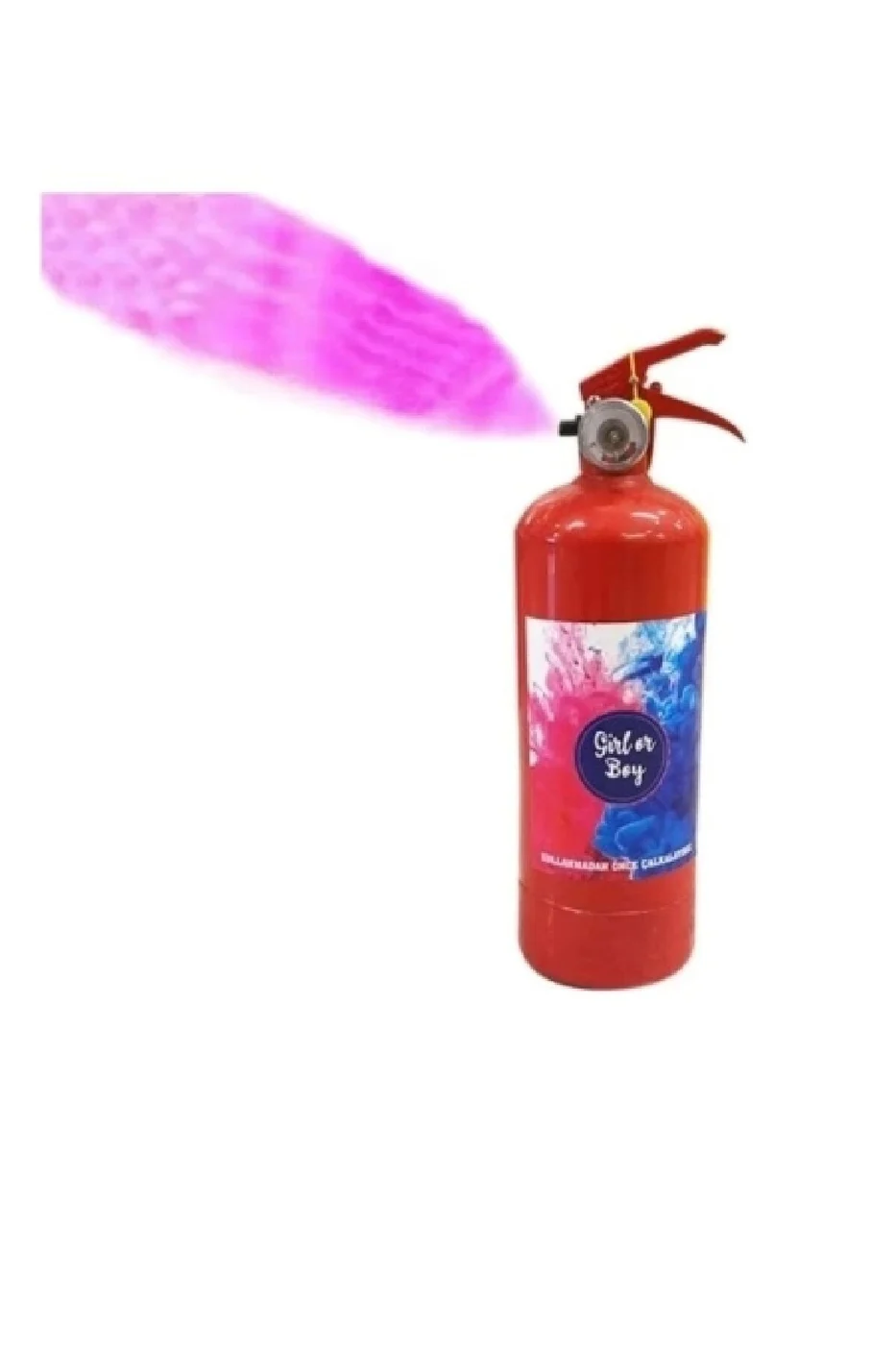 Cinsiyet Öğrenme Duman Tüpü Girl or Boy Pembe Mavi Seçenekli Gender Reveal gorsel 4