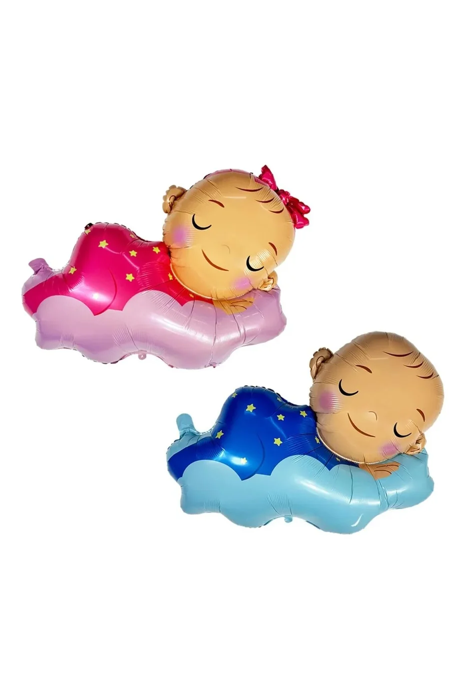 Cinsiyet Belirleme Partisi Kız Mı Erkek Mi Boy Or Girl Uyuyan Bebek Folyo Balon gorsel 3