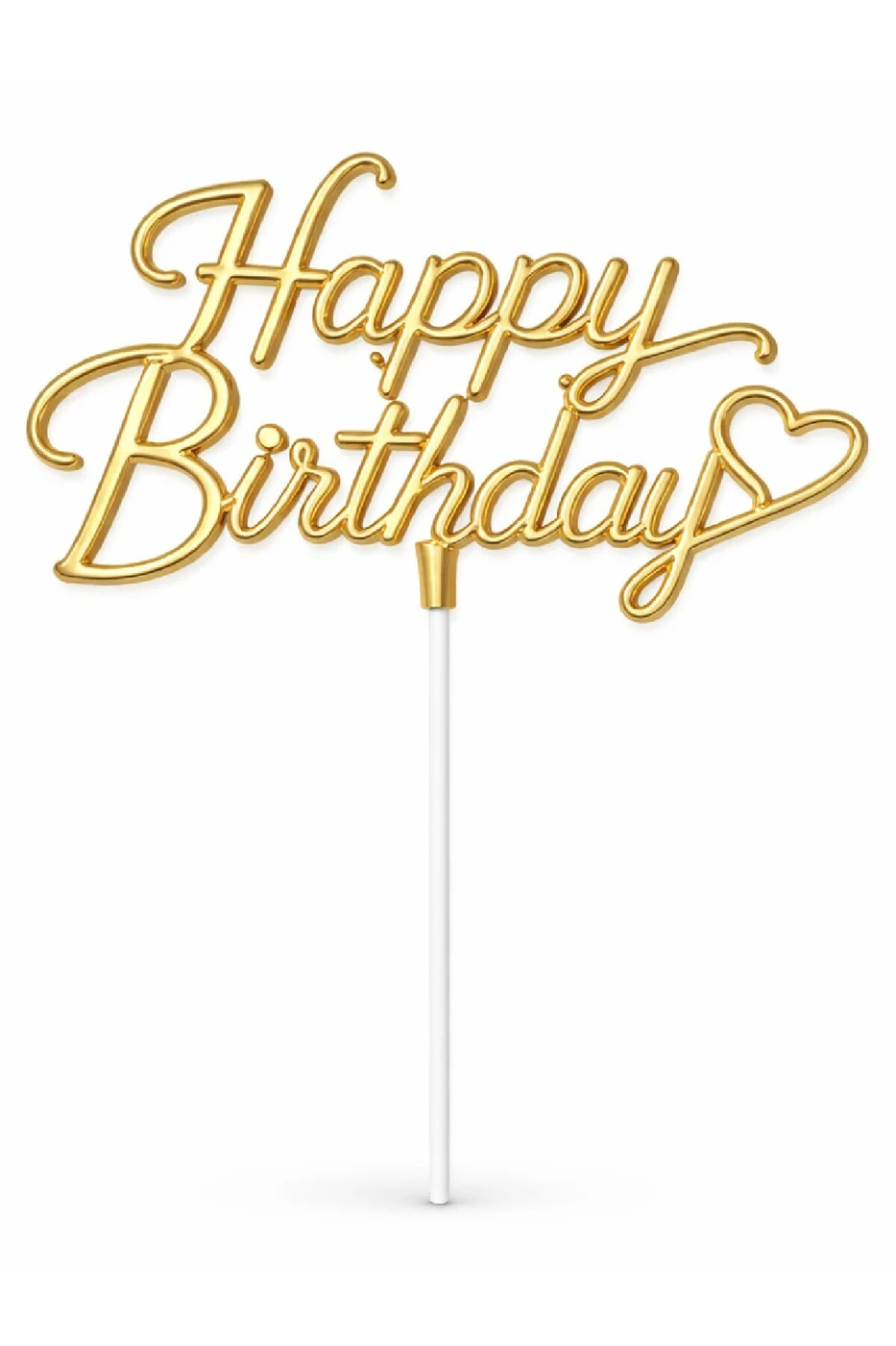 Doğum Günü Pasta Süsü Happy Birthday & İyi Ki Doğdun – Pleksi Cake Topper gorsel 2