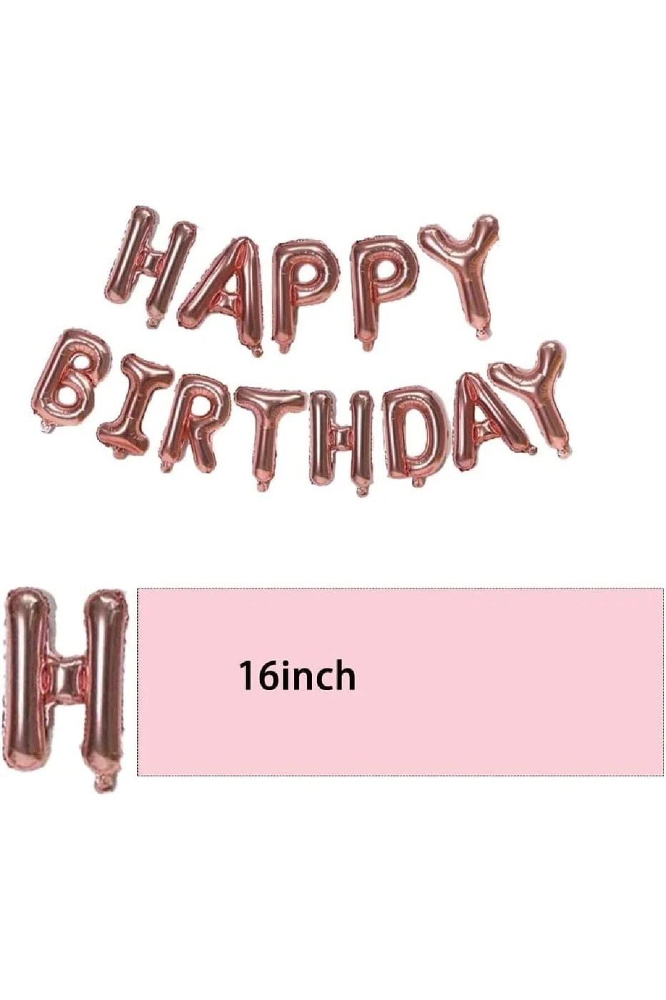 Prenses Kraliçe Taçlı Balon Zinciri Doğum Günü Seti Iyi Ki Doğdun Doğum Günü Lüks Set gorsel 3