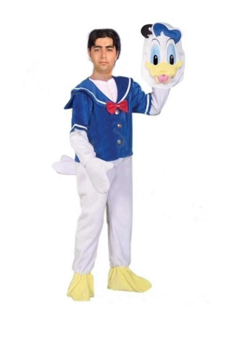 Unisex Çocuk Lacivert Donald Duck Kostümü