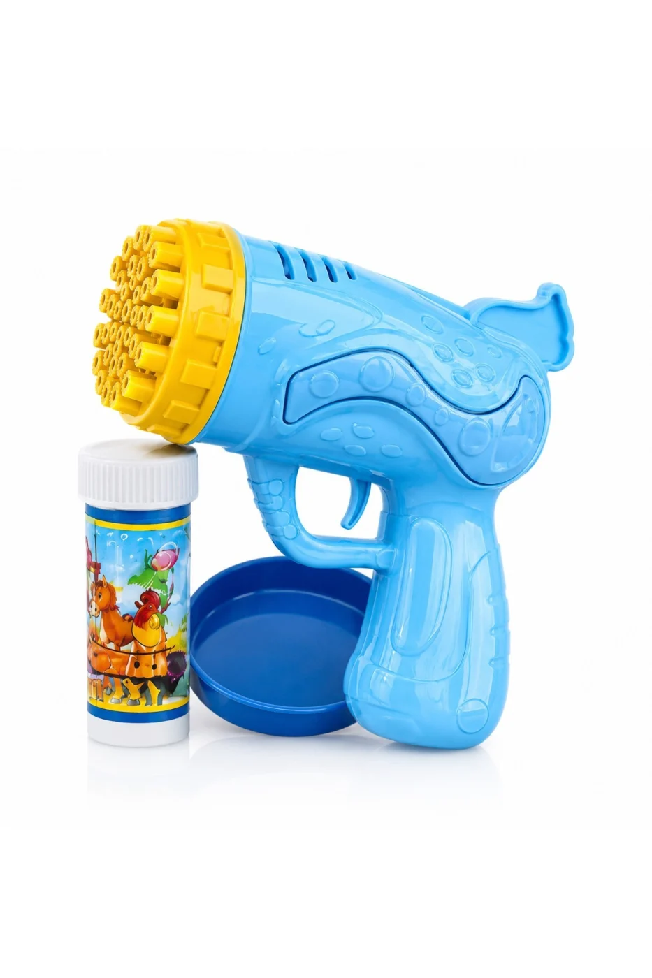 🥇 21 Delikli XL Köpük Baloncuk Tabancası Bubble Gun Çocuk Oyuncağı Baloncuk Makinesi gorsel 3