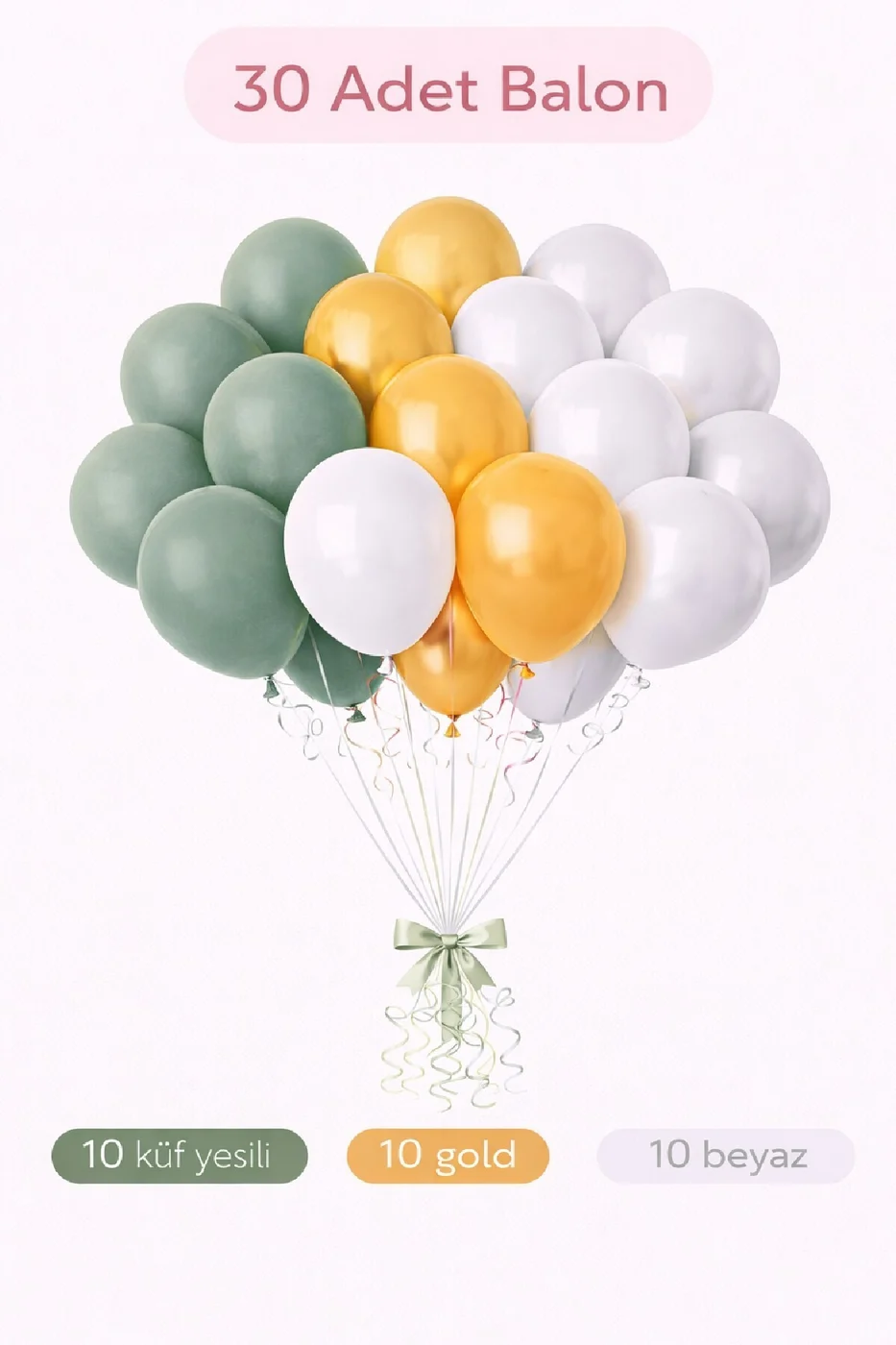 👉 “30 Adet Karışık Renk Balon Seti | Premium Parti, Doğum Günü ve Organizasyon Dekoru Seti Süsü