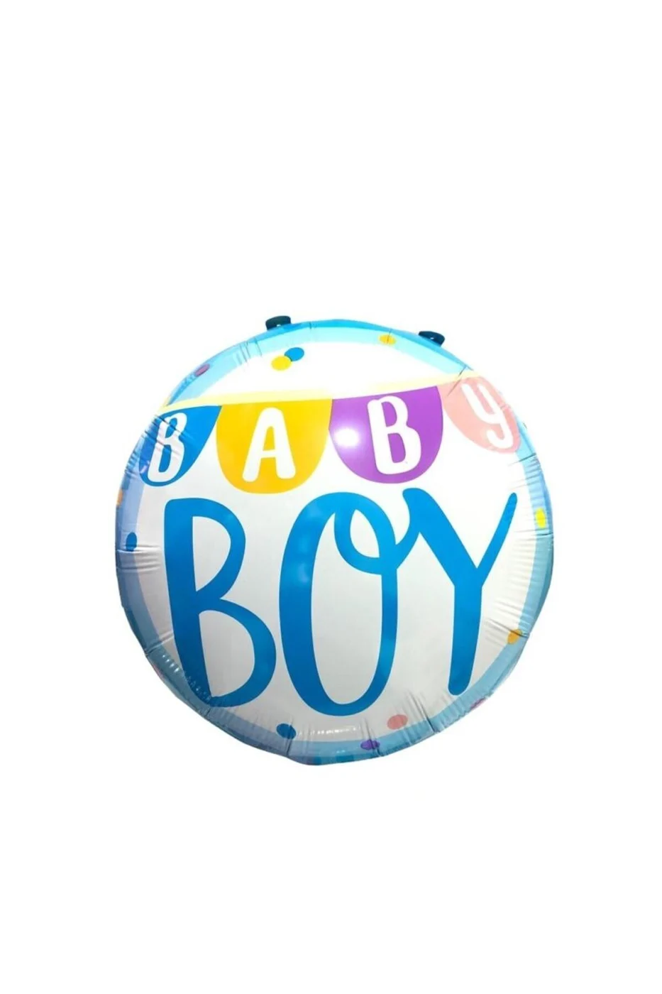 18'' Yuvarlak Mavi Boy Folyo Balon