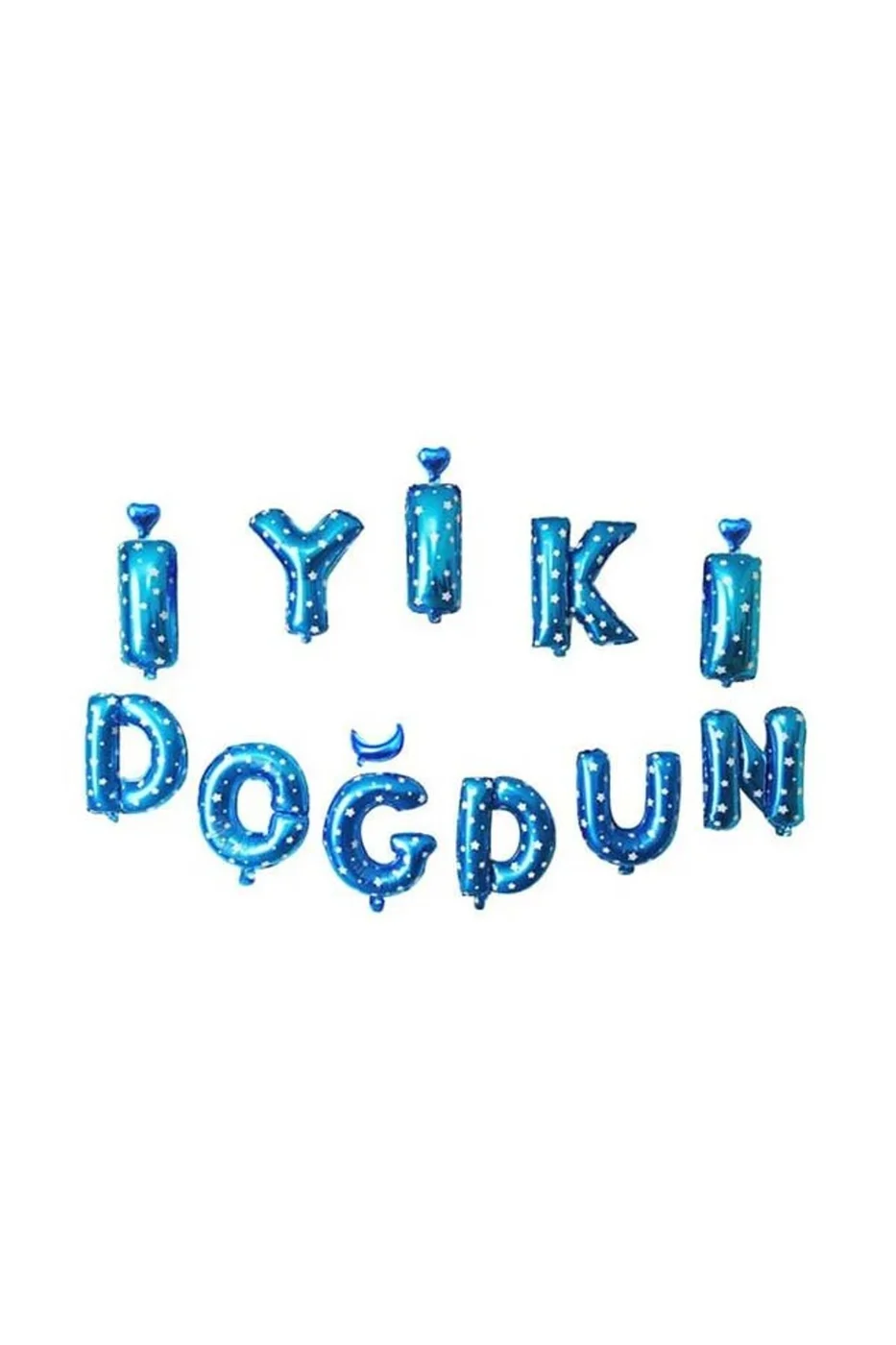 İYİKİ DOĞDUN MAVİ SET BALON