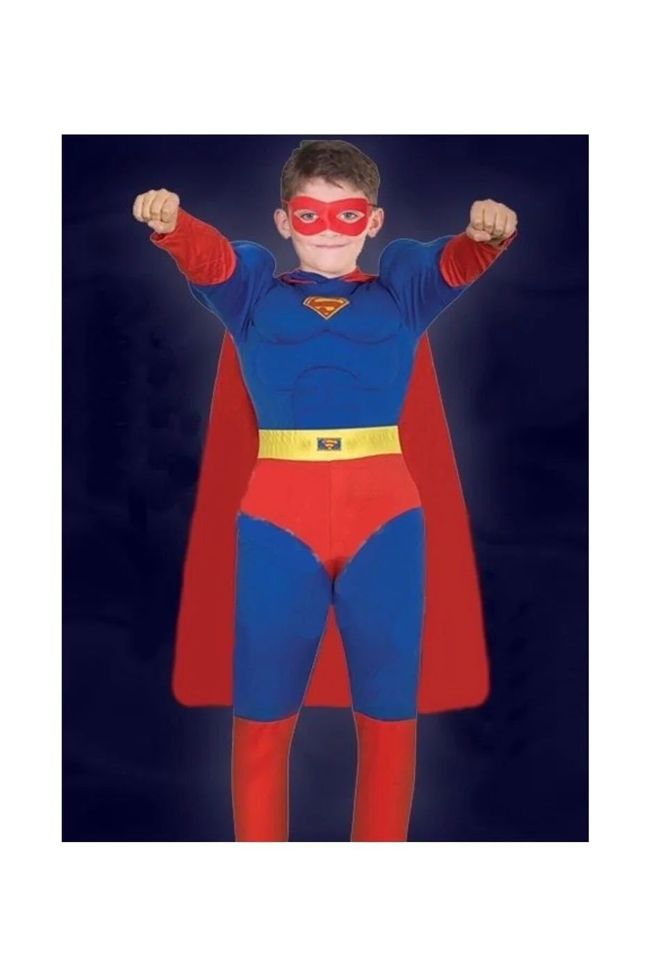 Superman Kostümü Kaslı