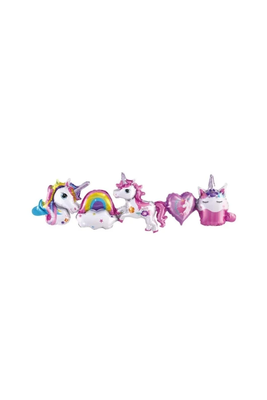 Unicorn Temalı Konsept Folyo Balon