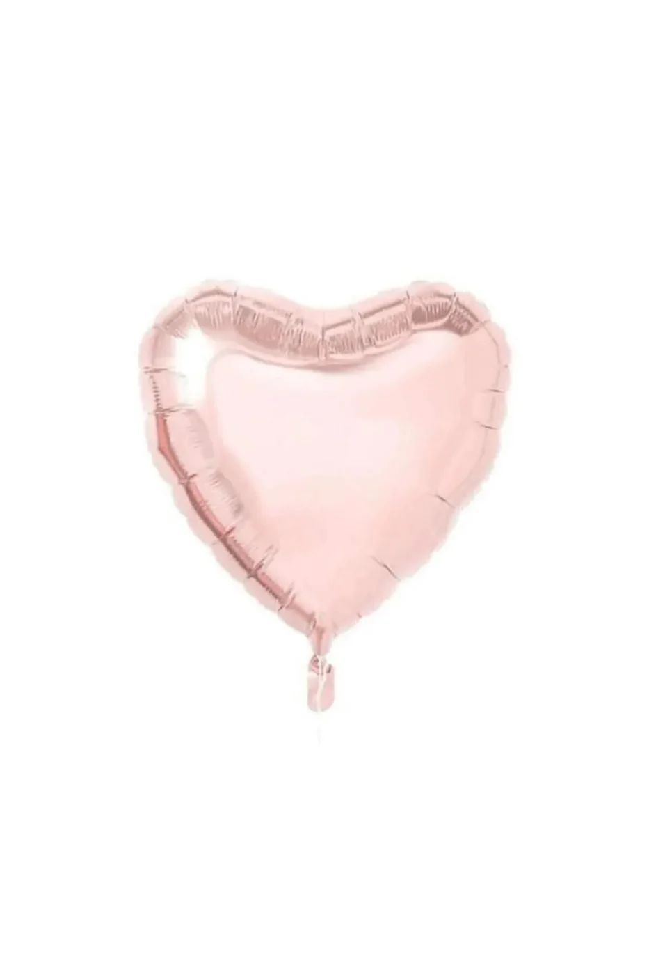 Rosegold Yaş Rakam Folyolu Pembe Rosegold Kalp Folyo Balon Doğum günü Parti Seti Süsü gorsel 3