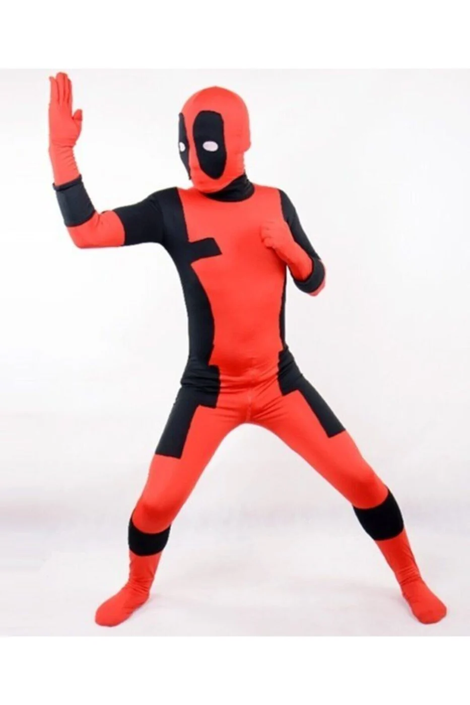 Çocuk Siyah Deadpool Kostümü