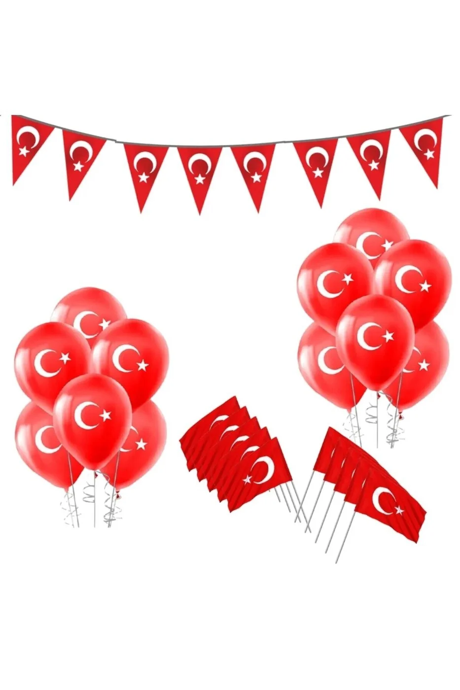 23 Nisan Süslemeleri Bayram Ful Set