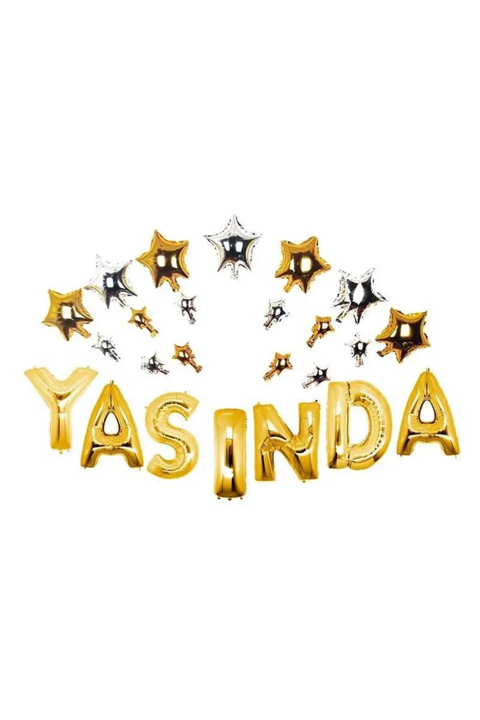 AYICIK KONSEPT TEMALI YAŞINDA GOLD FOLYOLU KAHVERENGİ MAVİ BALONLU ZİNCİR DOĞUM GÜNÜ PARTİ SETİ SÜSÜ gorsel 2