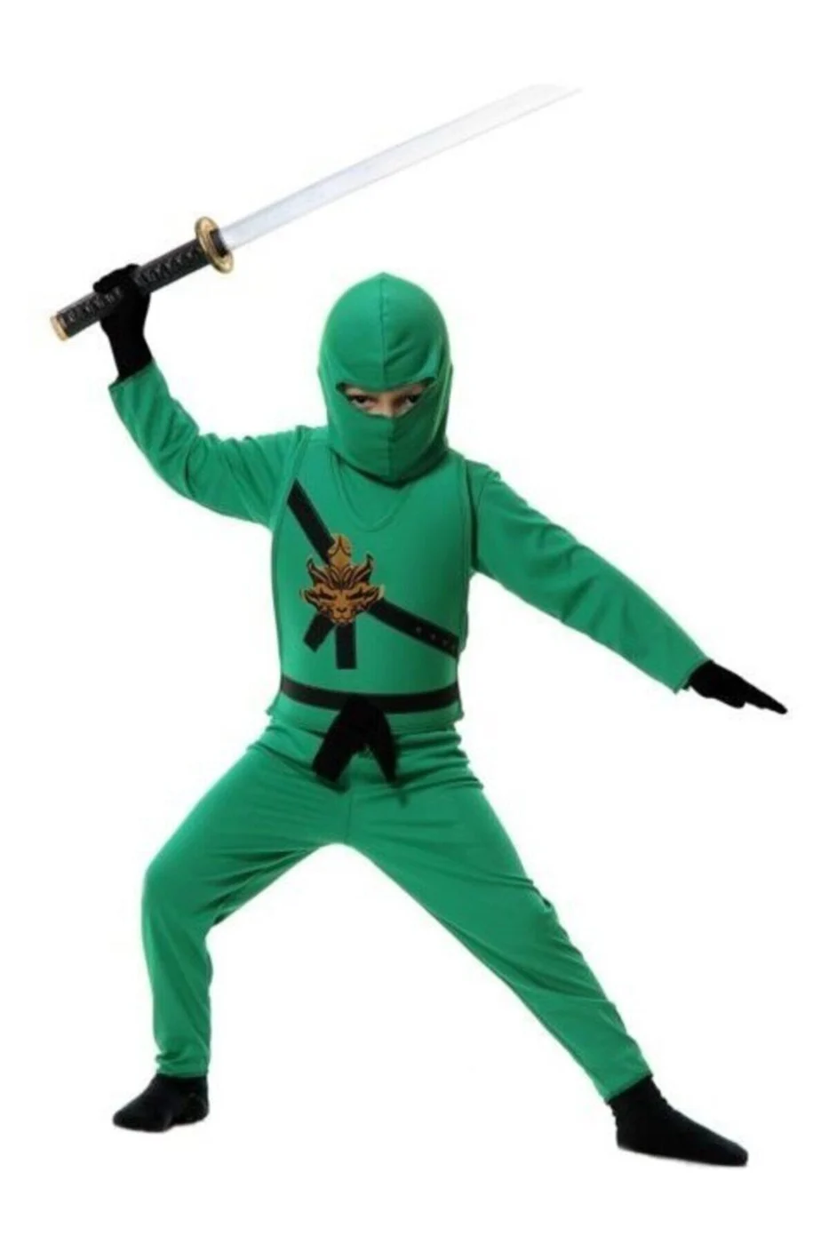Ninjago Kostümü + Kılıç Kalkan Seti