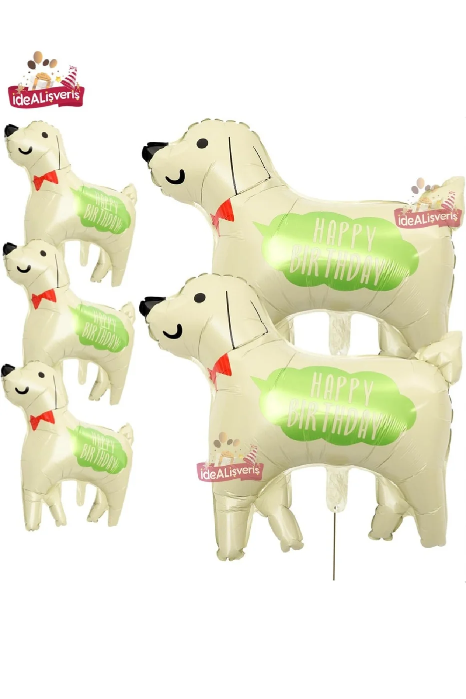 3D Köpek Folyo Balonu