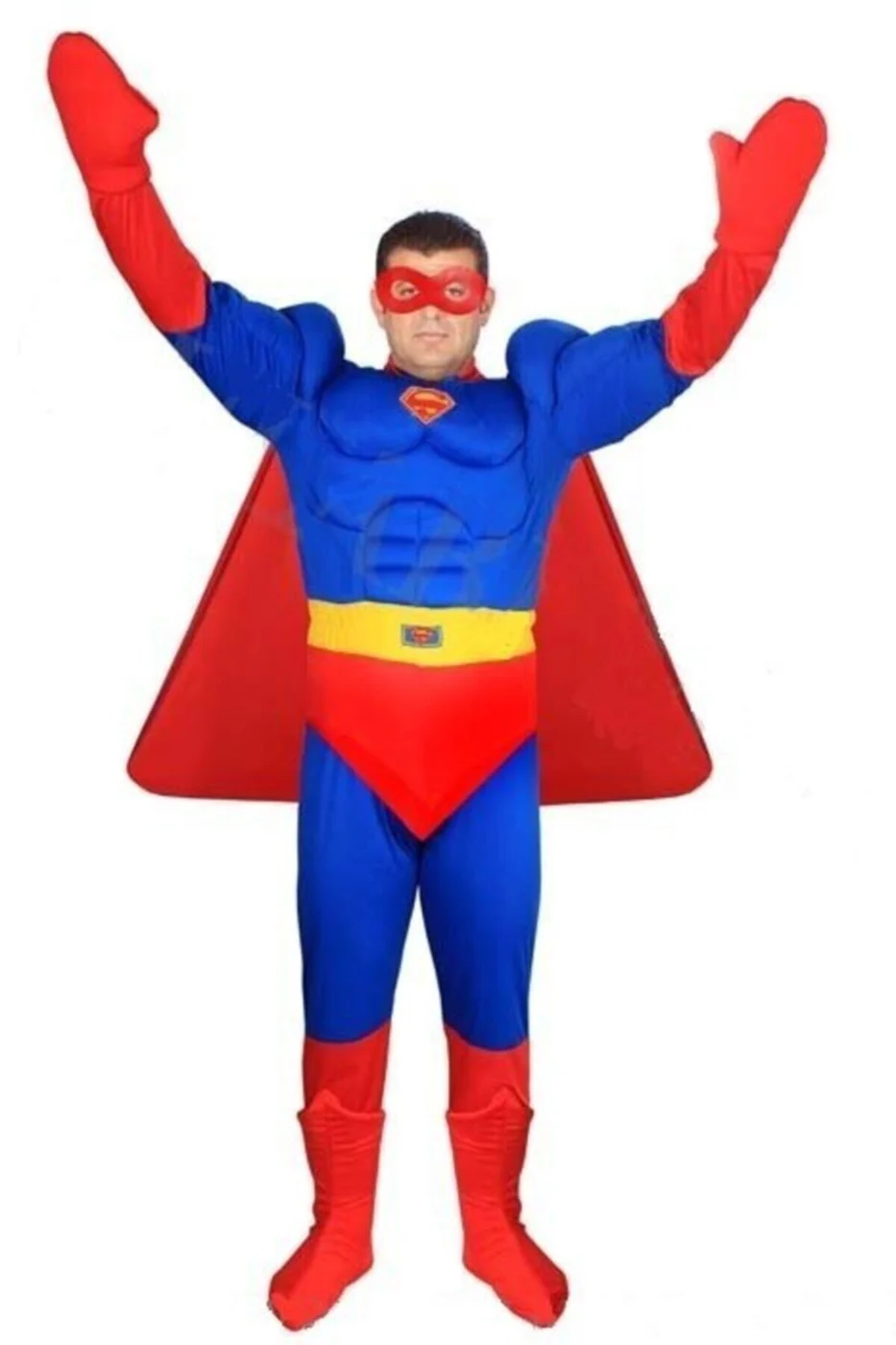 Erkek Superman Kostümü