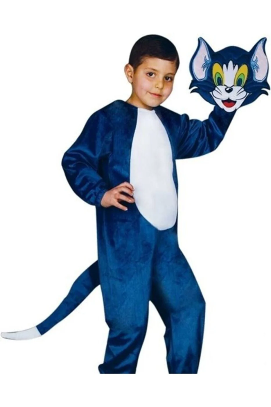 Unisex Çocuk Füme Tom Kostümü