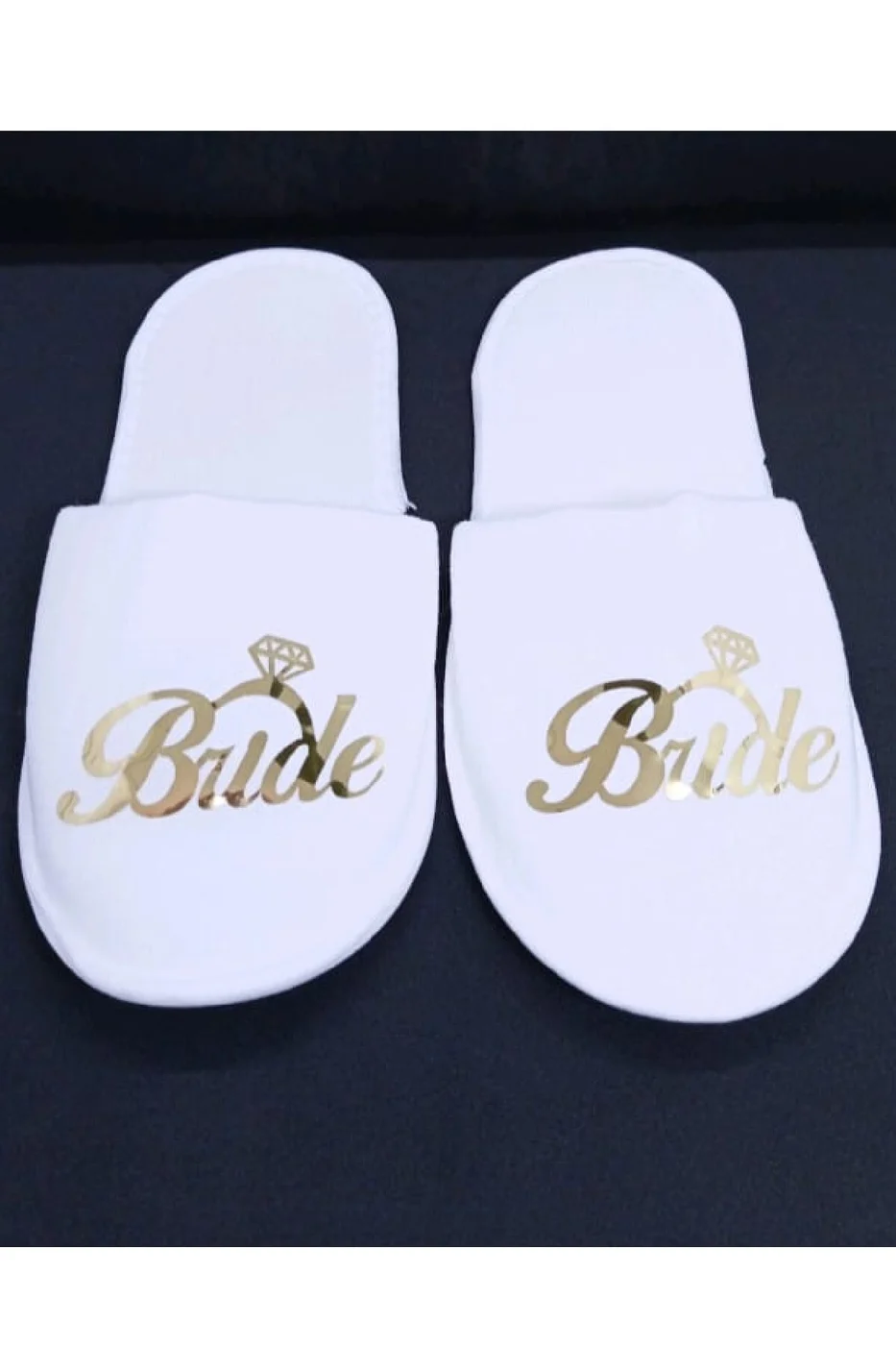 BRIDE TERLİK BASKILI GOLD