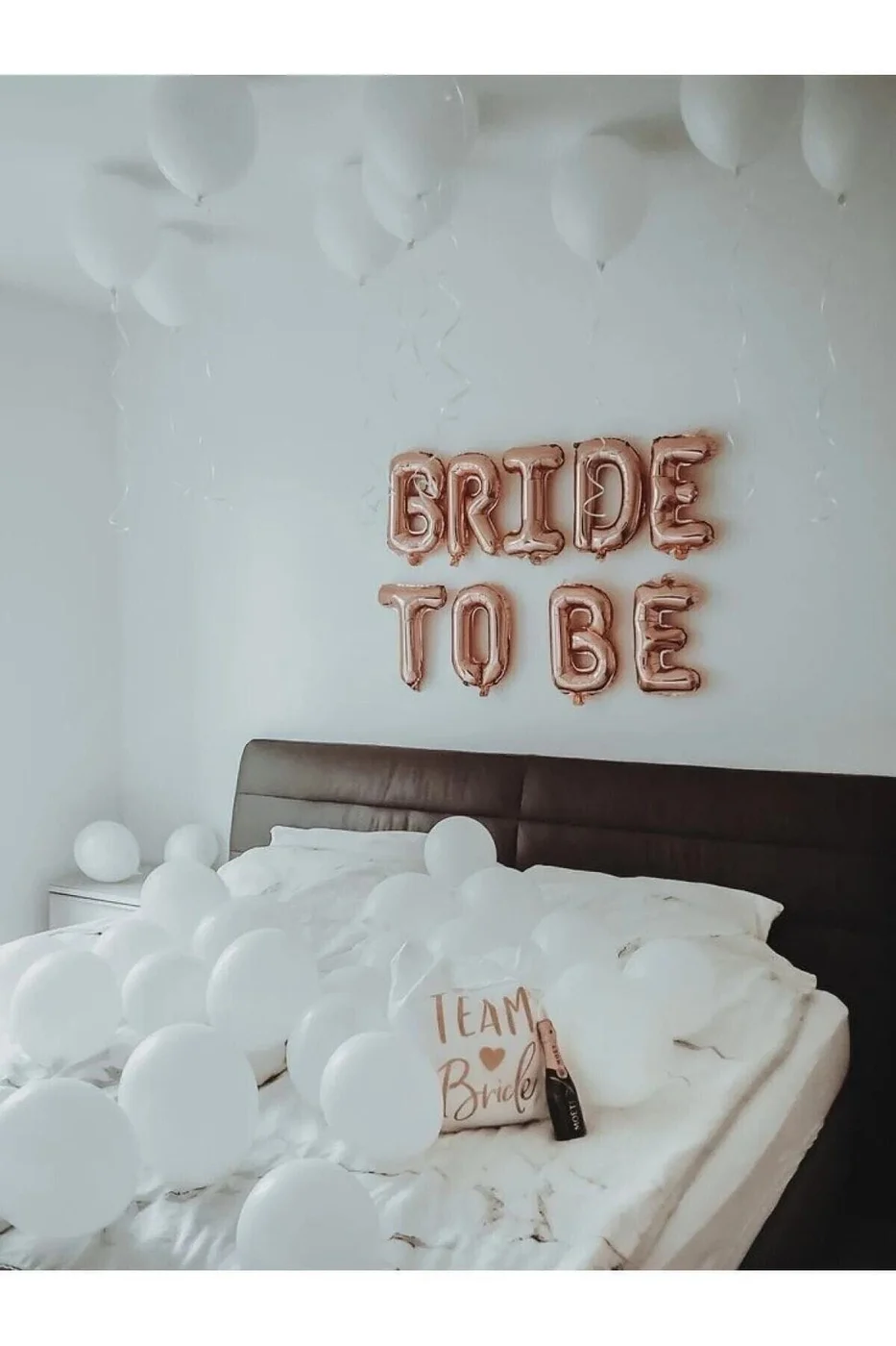 Bride To Be Yazılı Folyo Balon Konsepti Bekarlığa Veda Partisi Büyük Balon Seti gorsel 7