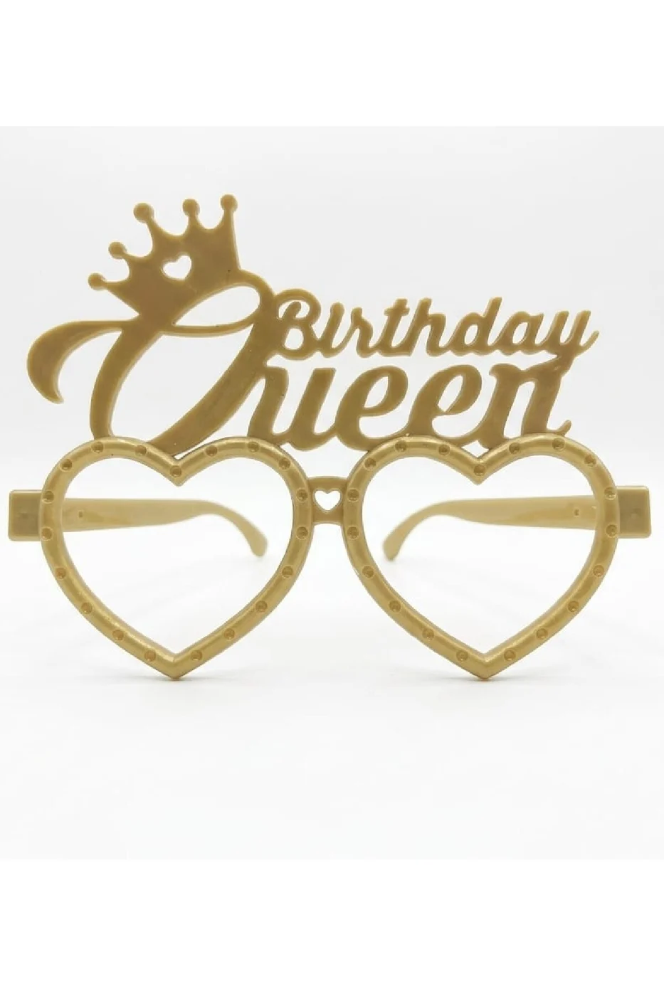 Birthday Queen Taç Gözlük Parti Gözlüğü Doğum Günü Taçlı Gözlük Aksesuarı gorsel 3