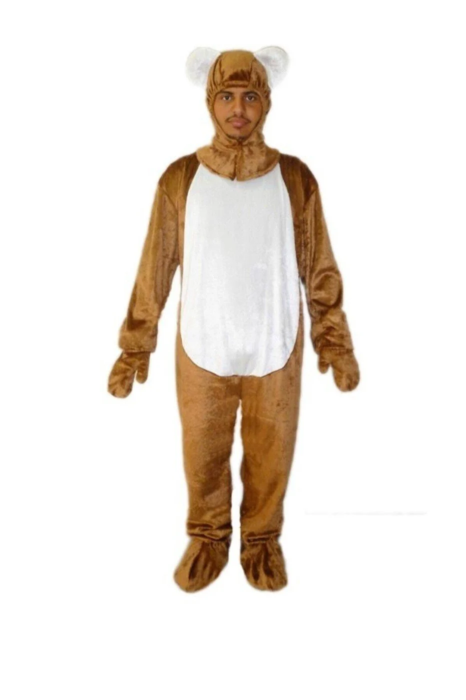 Unisex Kahverengi Ayı Kostümü Model-3