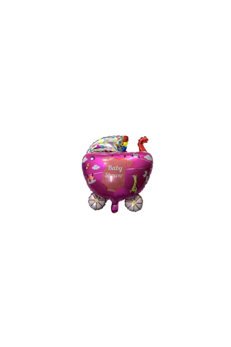 PUSET PEMBE RENK FOLYO BALON