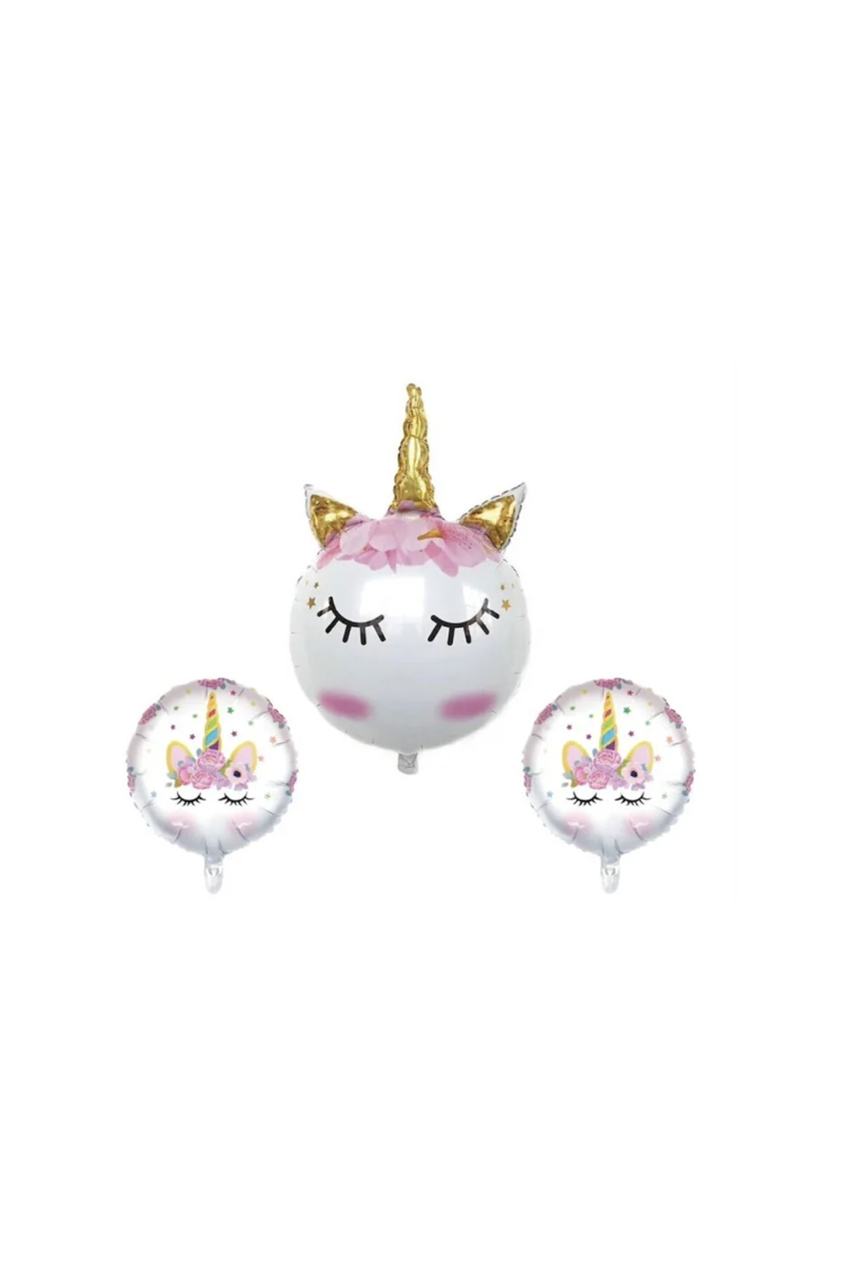 Eyelash Gold 3 lü Set Folyo Balon