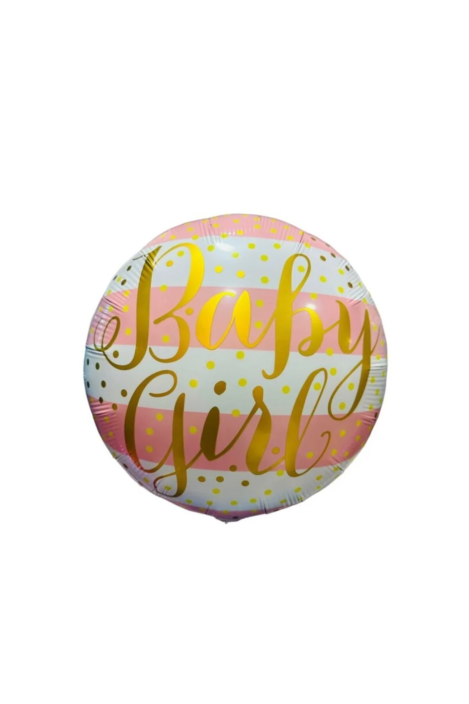 18'' Yuvarlak Gold Girl Folyo Balon