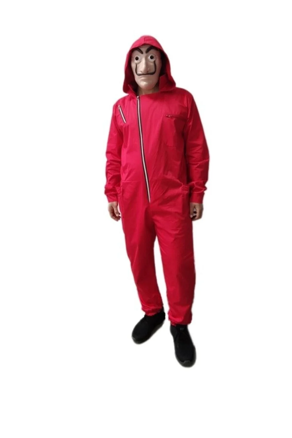 Yetişkin La Casa De Papel Kostümü Delüks