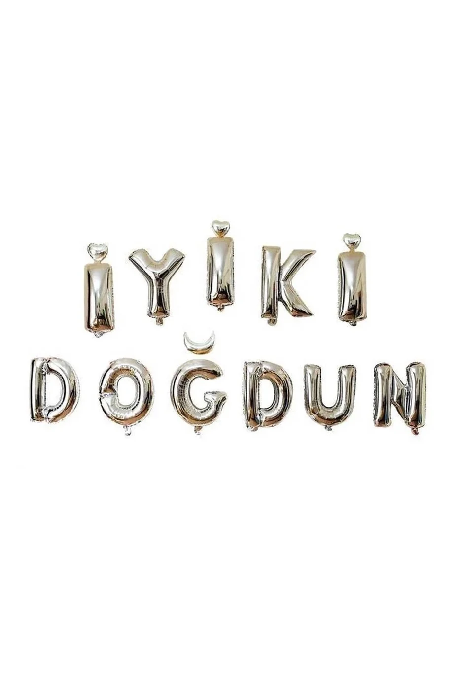 İYİKİ DOĞDUN GÜMÜŞ SET BALON