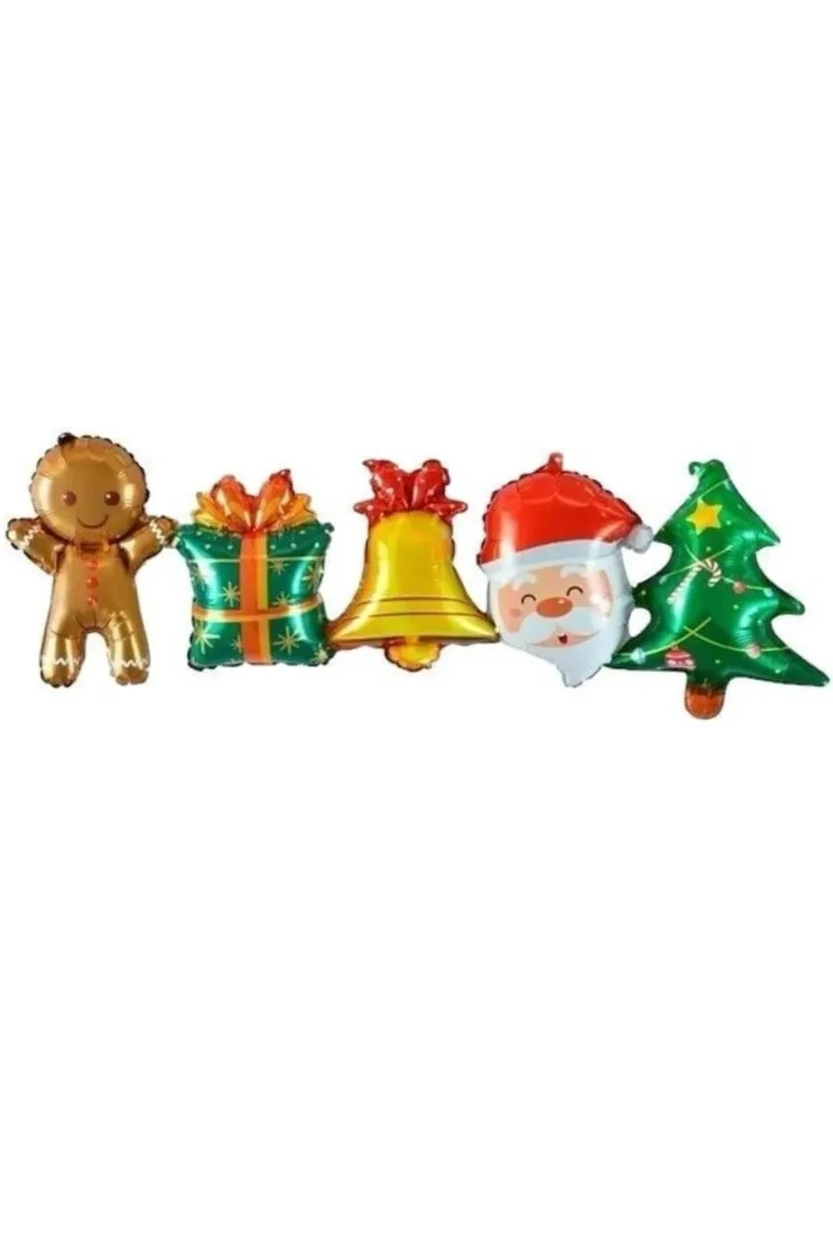Mini Yılbaşı Birleşik Set Yılbaşı Folyo Balonu gorsel 4