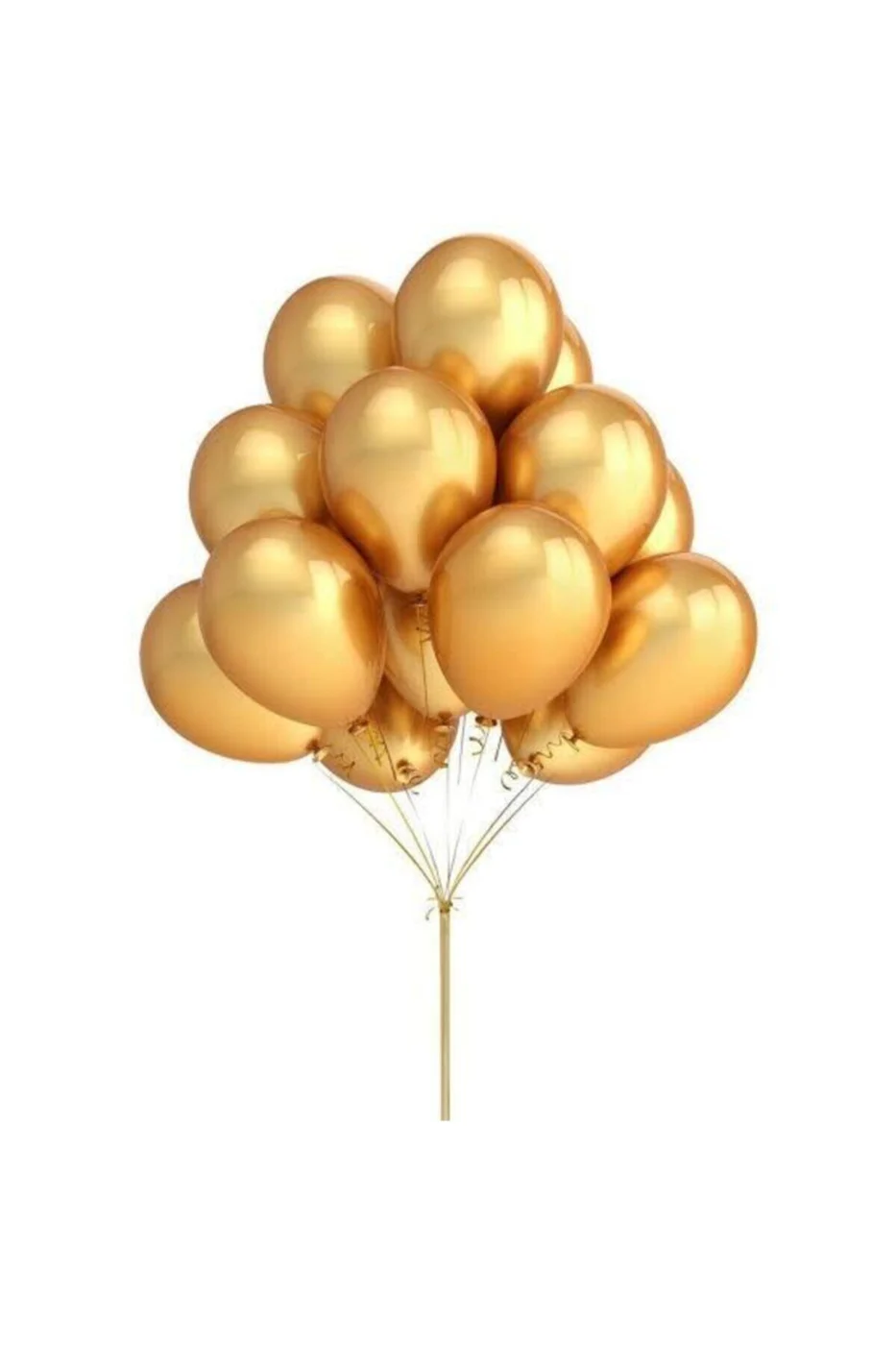 Metalik Gold Balon 10'lu