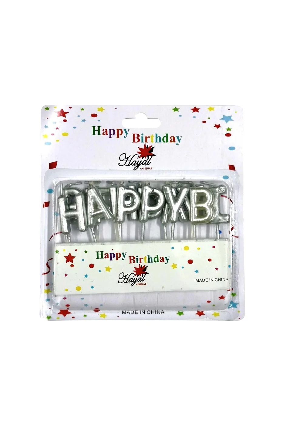 HAPPY BİRTHDAY GÜMÜŞ MUM