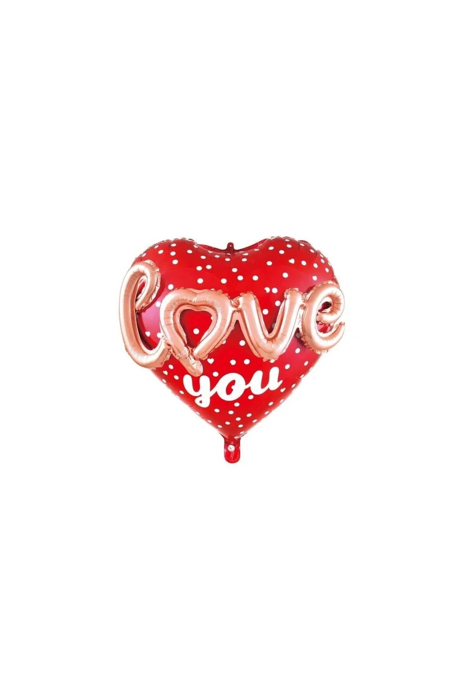 24 İNC 3D KALP LOVE FOLYO BALON