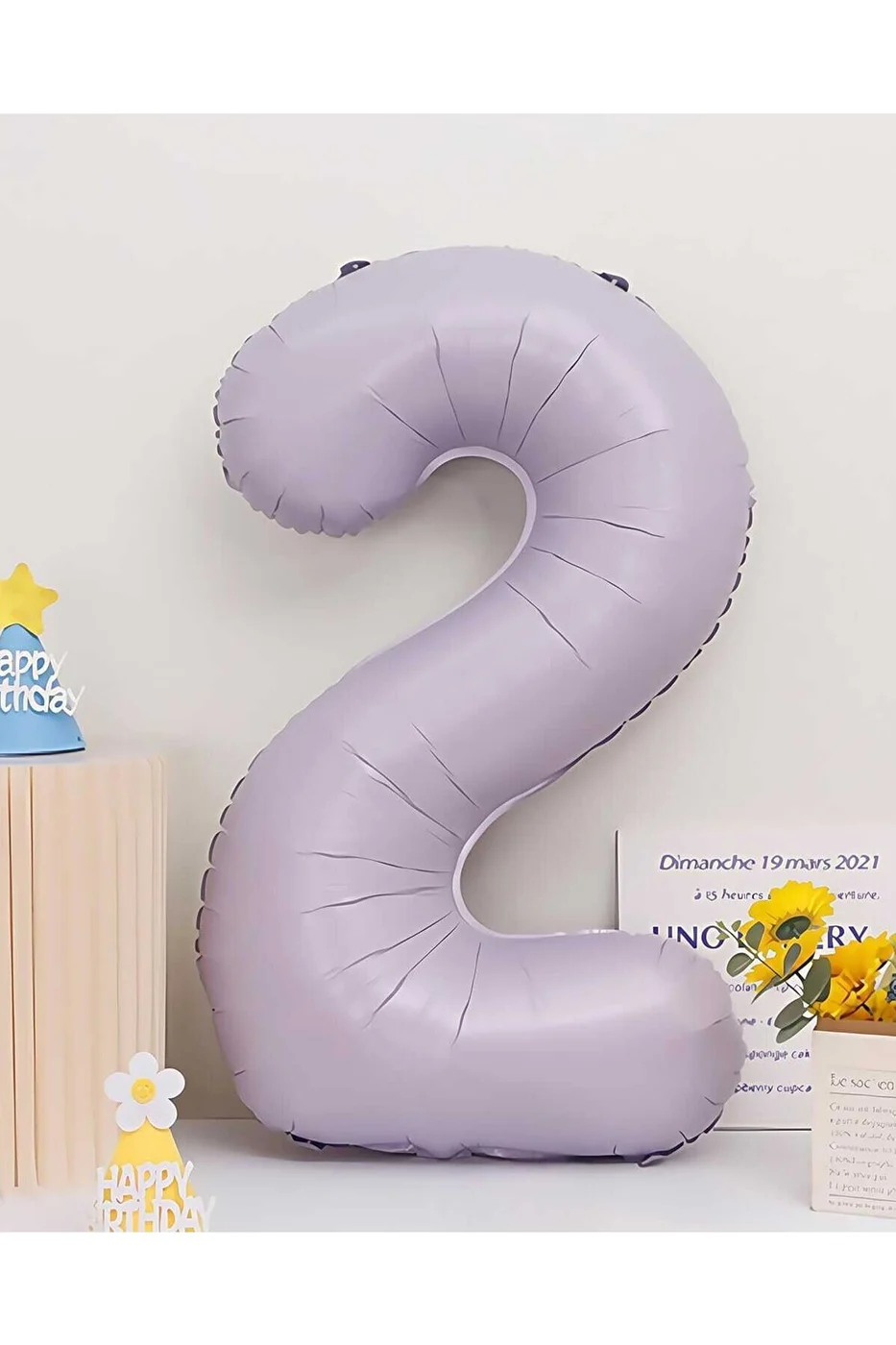 Retro Lila Kelebek Yaş Balonlu Doğum Günü Balon Parti Seti İyi Ki Doğdun Arka Fonlu Doğum Günü Süsü gorsel 2