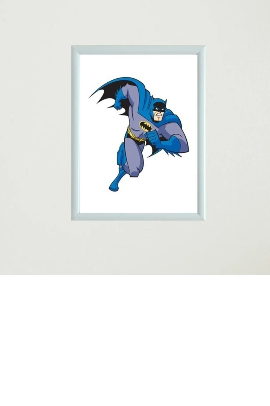 Batman Kostümü Kaslı + Batman Çerçeveli Poster Tablo Model-1 gorsel 2