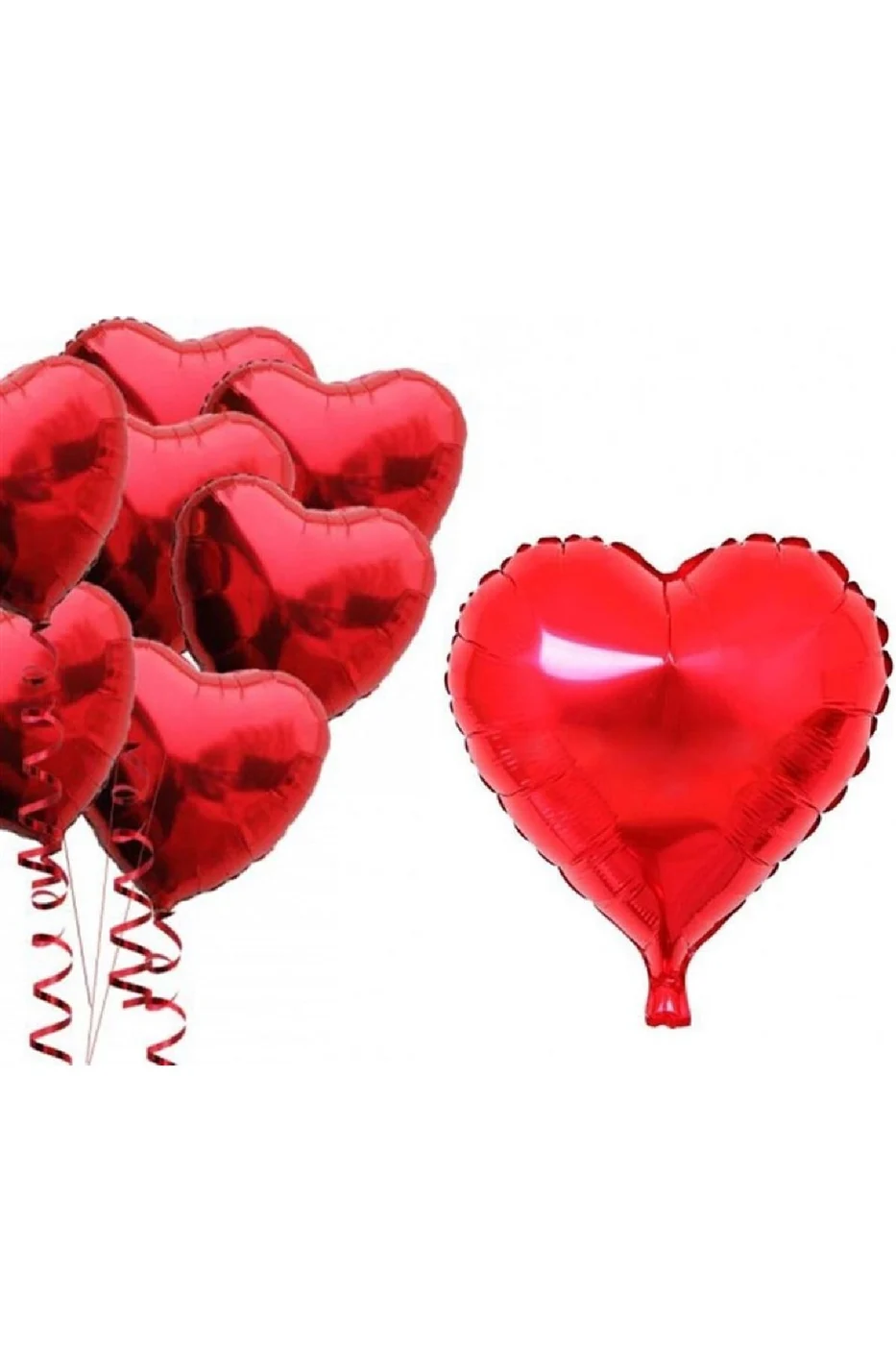 Aşk Paketi Mega Paket- Kuru Gül Yaprağı-Kalpli Mum- Kalpli Folyo Balon- Süpriz Romantik Aşk Paketi gorsel 5