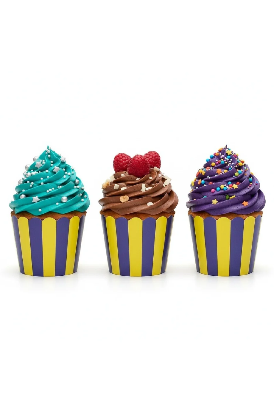 Temalı Desenli Cupcake Kapsülü 25’li – Şık Parti Muffin Kağıdı gorsel 2
