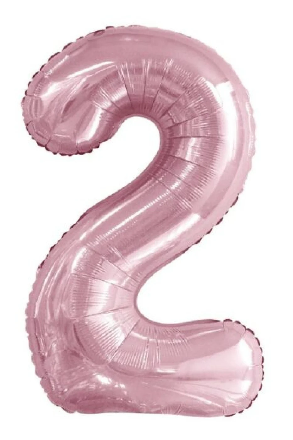 Rakam Balon Pembe Renk Folyo Balon Helyum Balon gorsel 2