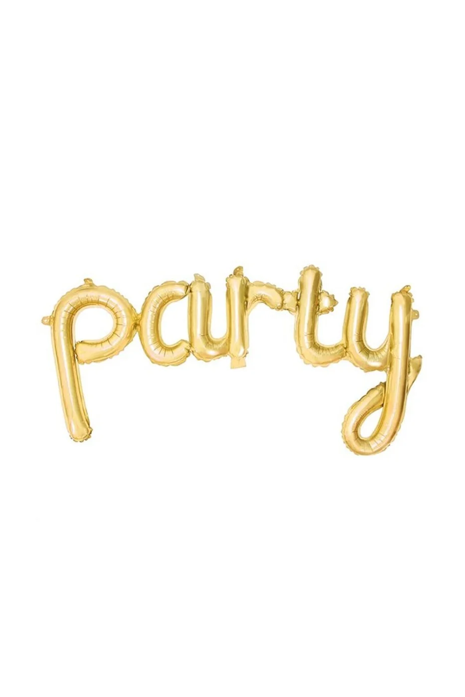 Party Gold Birleşik Yazı Folyo Balon