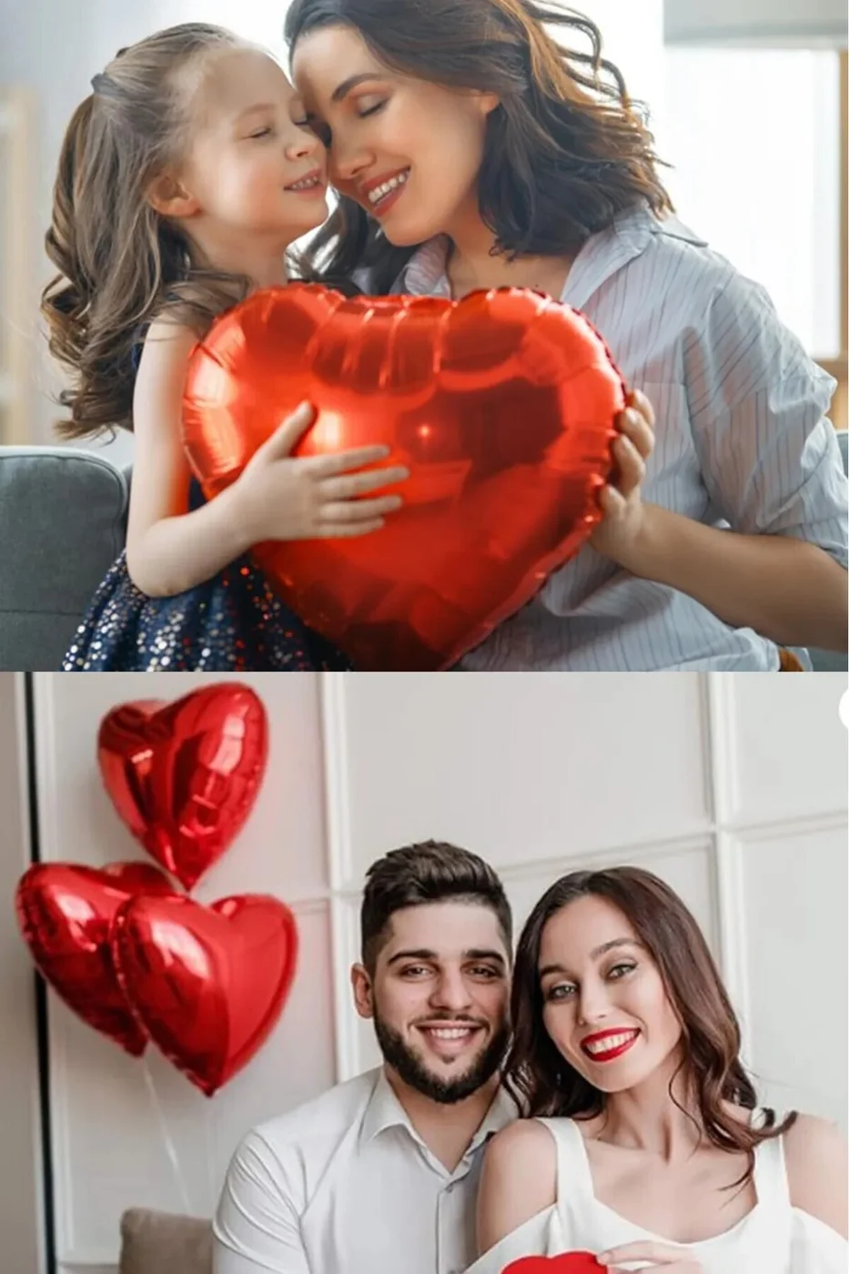 Folyo Kalpli Uçan Kalp Balon 5 Adet 45 Cm Kırmızı Romantik Evlilik Teklifi gorsel 4