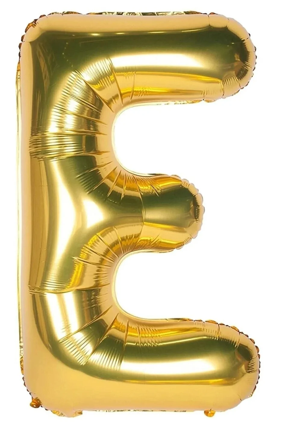 Folyo Balon E Harfi Helyum Balon 36 Cm Gold Renk