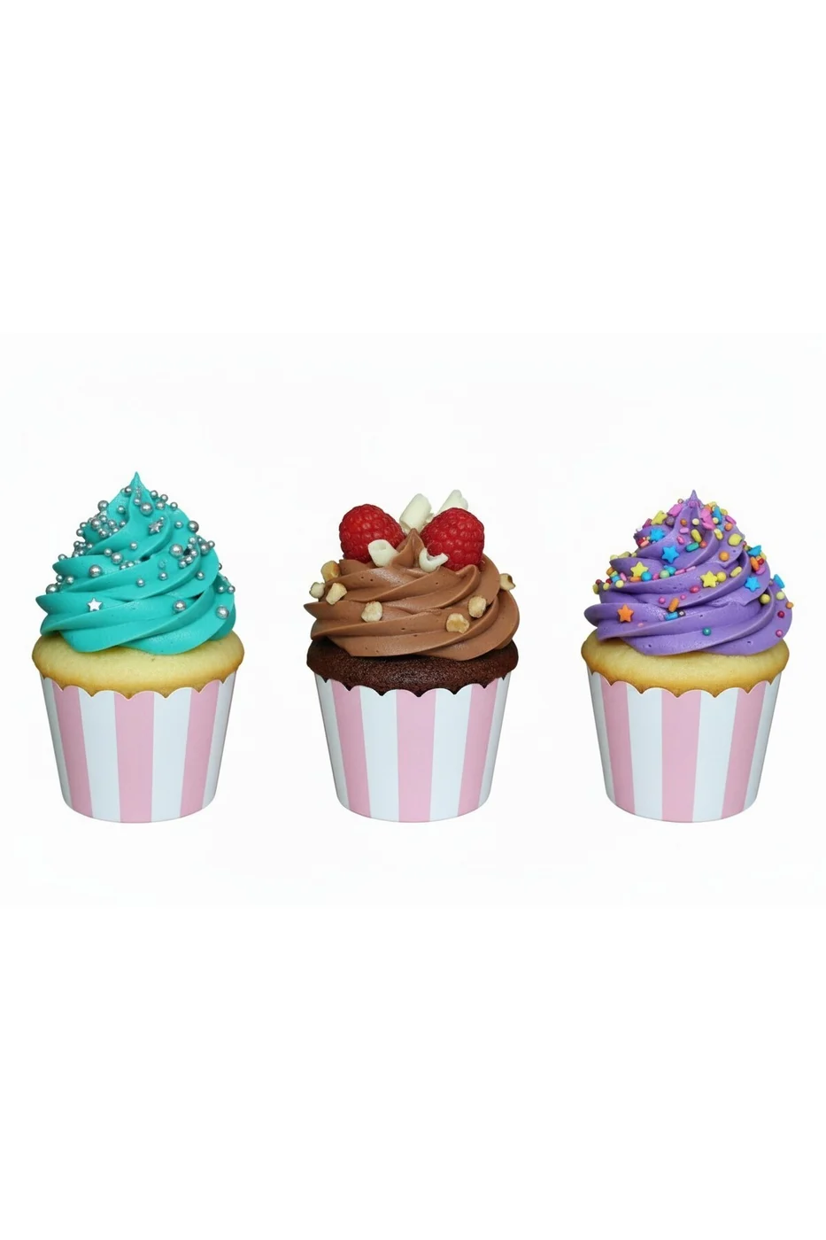 Temalı Desenli Cupcake Kapsülü 25’li – Şık Parti Muffin Kağıdı gorsel 2
