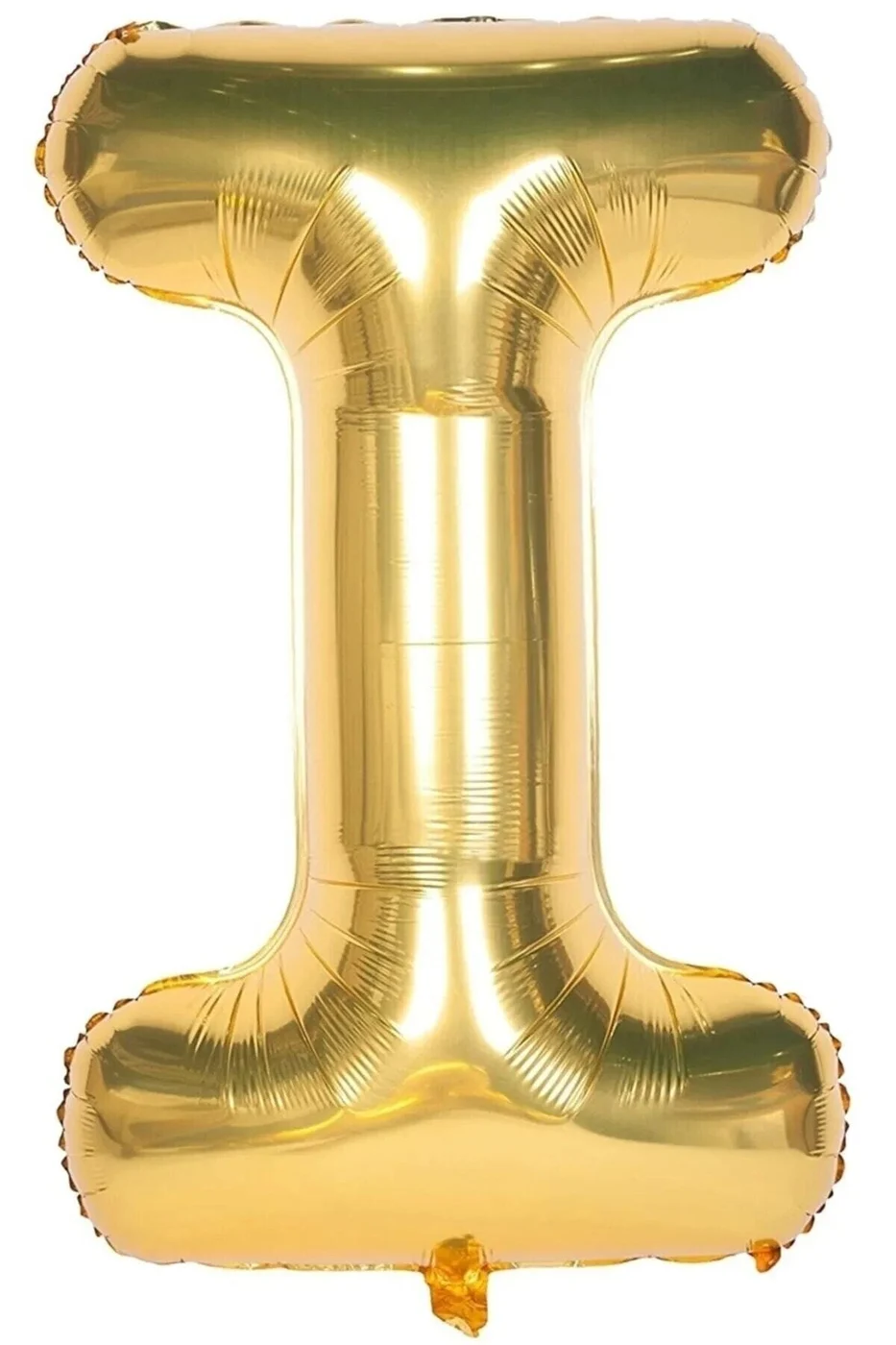Folyo Balon I Harfi Helyum Balon 36 Cm Gold Renk