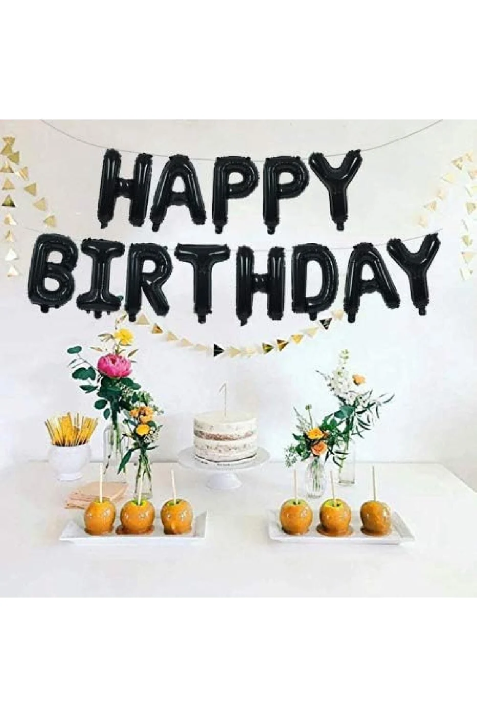 Happy Birthday Folyo Balon Doğum Günü Süslemesi gorsel 4