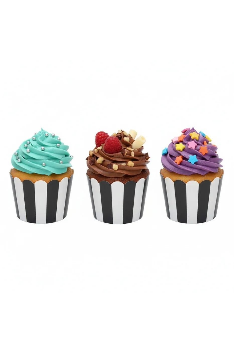 Temalı Desenli Cupcake Kapsülü 25’li – Şık Parti Muffin Kağıdı gorsel 2
