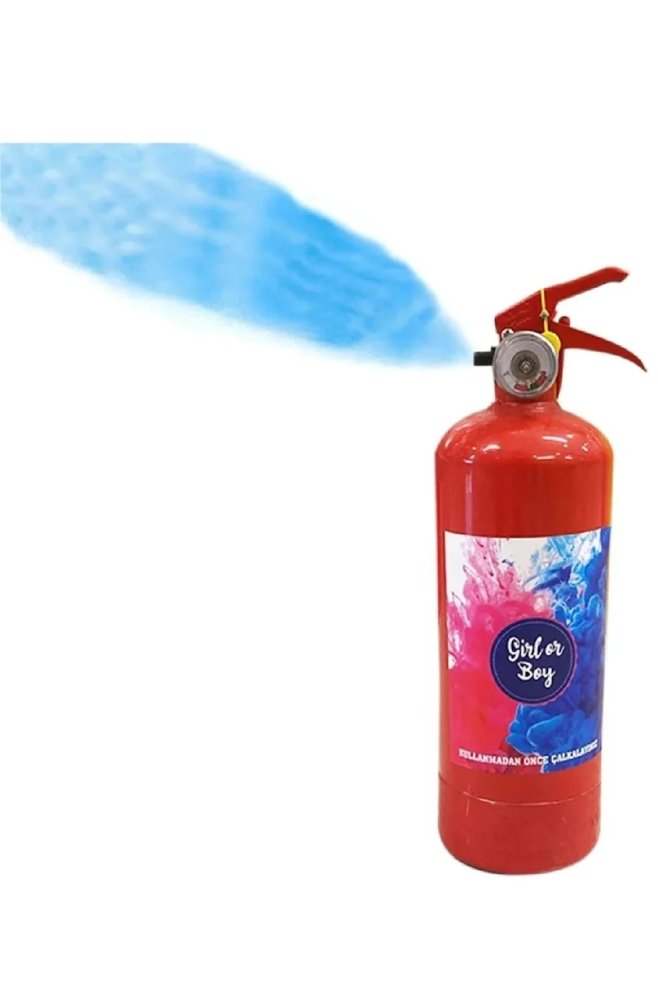 Cinsiyet Öğrenme Duman Tüpü Girl or Boy Pembe Mavi Seçenekli Gender Reveal gorsel 3