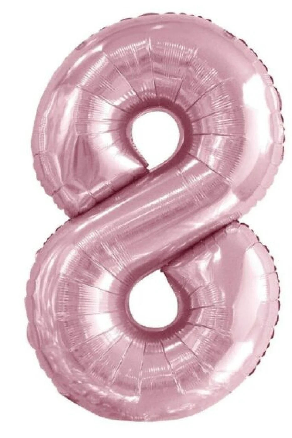 Rakam Balon Pembe Renk Folyo Balon Helyum Balon