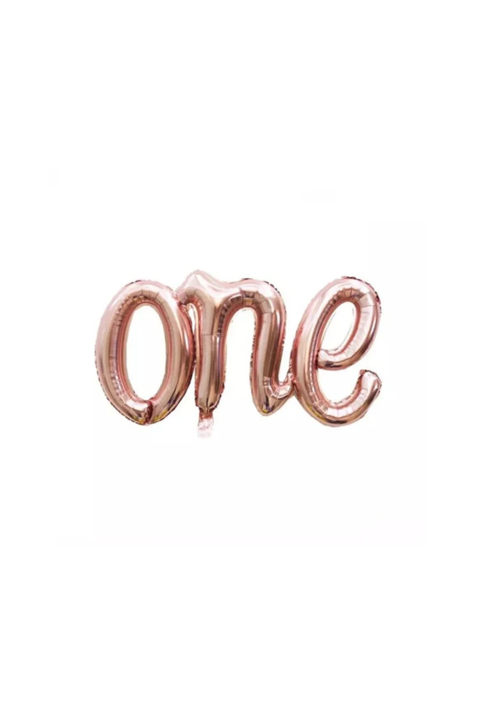 ONE ROSEGOLD FOLYO BALON
